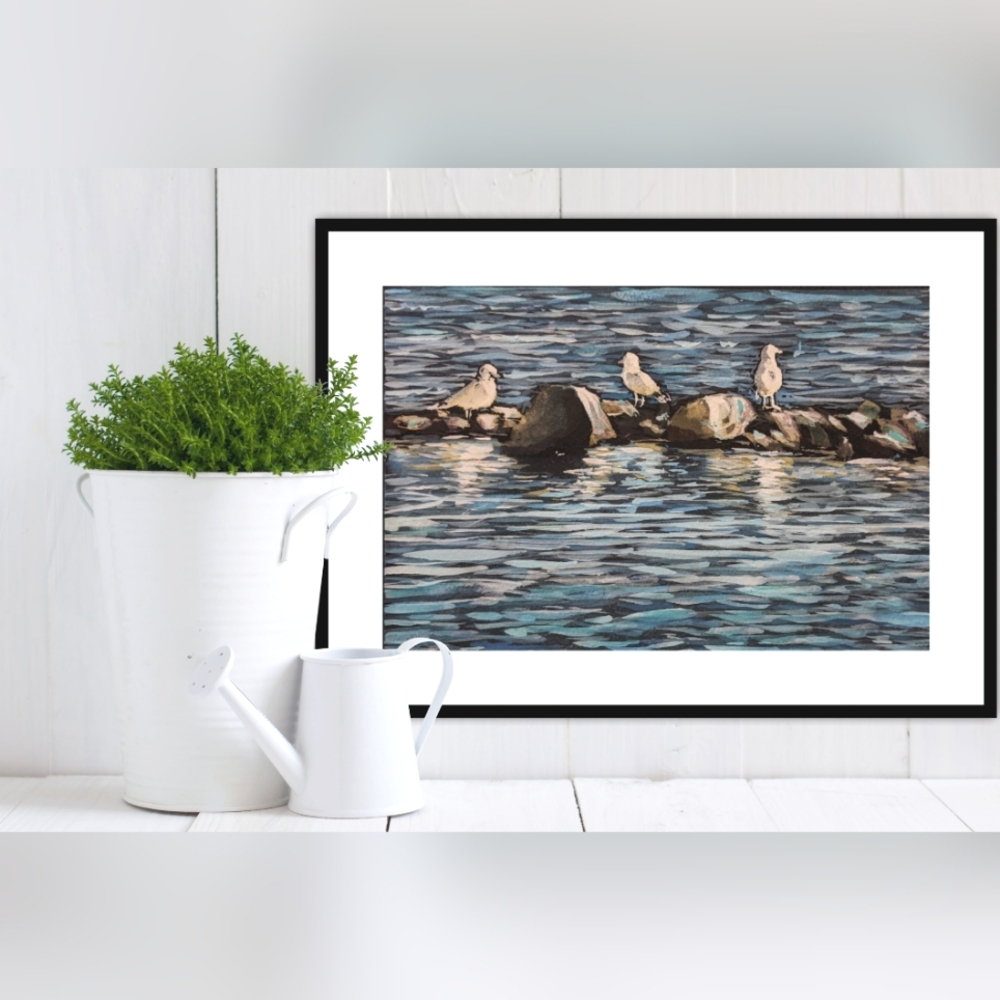 ❤️🎨 Art Print of Original Watercolour Painting